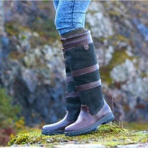 Galway Ladies SlimFit™ Country Boot - Black/Brown